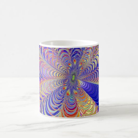 Fractal Abstract 061012d Koffiemok (Center)