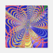 Fractal Abstract 061012d Magneet (Voorkant)