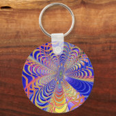 Fractal Abstract 061012d Sleutelhanger (Voorkant)