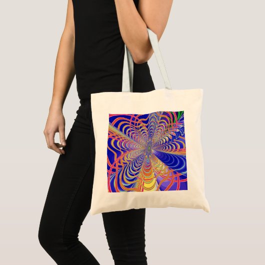 Fractal Abstract 061012d Tote Bag (Voorkant (product))