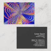 Fractal Abstract 061012d Visitekaartje (Voorkant / Achterkant)