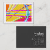 Fractal Abstract 061012e (Grenzen) Visitekaartje (Voorkant / Achterkant)