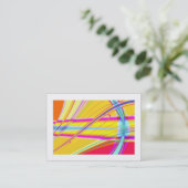 Fractal Abstract 061012e (Grenzen) Visitekaartje (Staand voorkant)