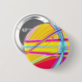Fractal Abstract 061012e Ronde Button 5,7 Cm (Voorkant /achterkant)