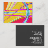 Fractal Abstract 061012e Visitekaartje (Voorkant / Achterkant)