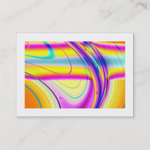 Fractal Abstract 061012f (grens) Visitekaartje