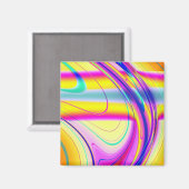 Fractal Abstract 061012f Magneet (Voorkant / Achterkant)