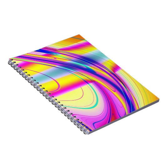 Fractal Abstract 061012f Notitieboek (Rechterzijde)
