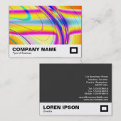 Fractal Abstract 061012f Visitekaartje (Voorkant / Achterkant)