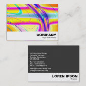 Fractal Abstract 061012f Visitekaartje (Voorkant / Achterkant)