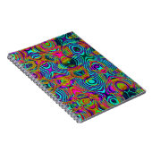 Fractal Abstract 191111a Notitieboek (Rechterzijde)