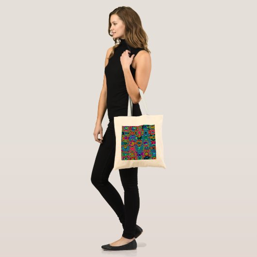 Fractal Abstract 191111a Tote Bag (Voorkant (model))