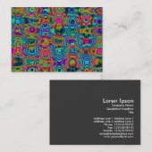 Fractal Abstract 191111a Visitekaartje (Voorkant / Achterkant)