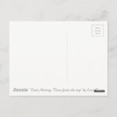 Fractal Abstract Briefkaart "Data Mining" (Achterkant)