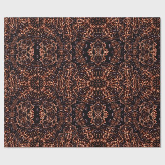 Fractal Abstract inpakpapier (Vlak)