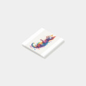 Fractal Abstract Kitten Post-it® Notes (Schuin)