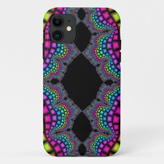 Fractal Abstract kleurrijke Fantasy Computer grafi Case-Mate iPhone Case (Achterkant)