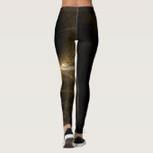 Fractal Abstracte achtergrond 2 Leggings (Achterkant)