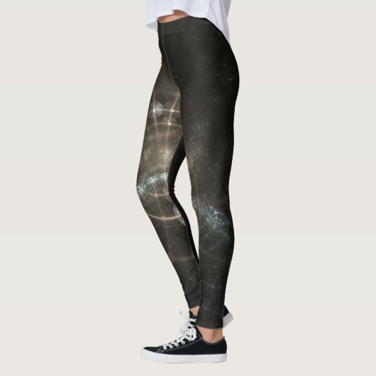 Fractal Abstracte achtergrond Leggings (Links)
