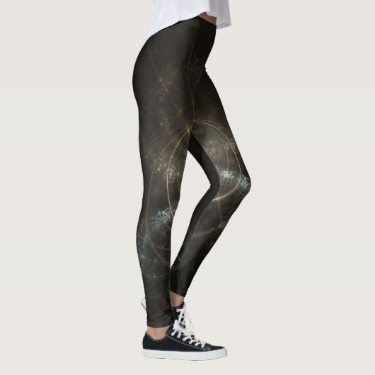 Fractal Abstracte achtergrond Leggings (Rechts)