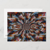 Fractal Abstracte digitale kunst Briefkaart (Voorkant / Achterkant)