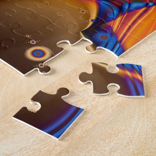 Fractal Abstracte herinneringen Legpuzzel (Zijkant)