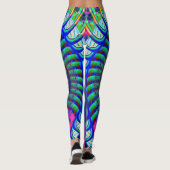 Fractal ALien Leggings (Achterkant)