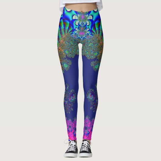 Fractal ALien Leggings (Voorkant)