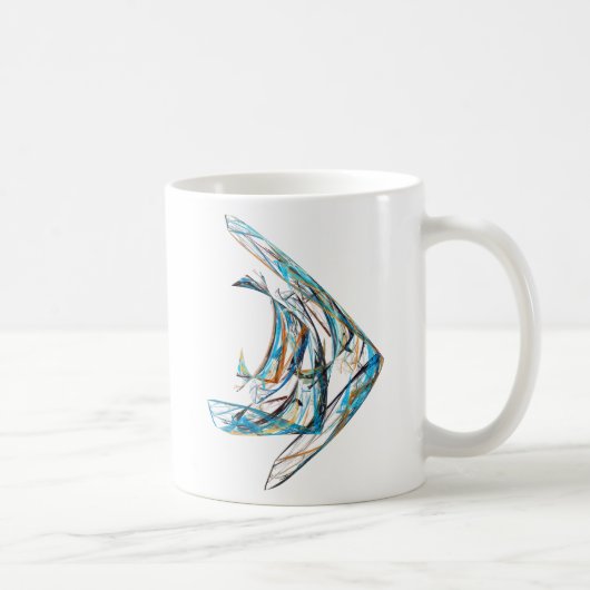 Fractal - Angelfish Koffiemok (Rechts)