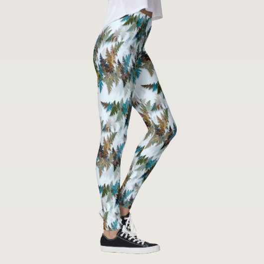 Fractal Arctic Camouflage Leggings (Rechts)