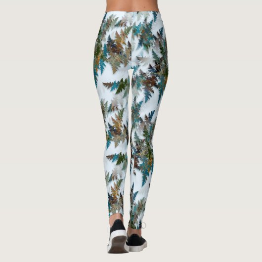 Fractal Arctic Camouflage Leggings (Achterkant)