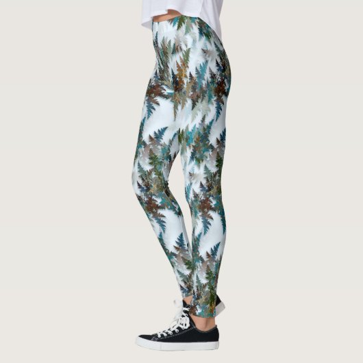 Fractal Arctic Camouflage Leggings (Links)