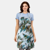 Fractal Arctic Camouflage Schort (Gedragen)