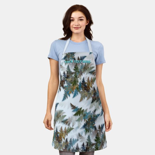 Fractal Arctic Camouflage Schort (Gedragen)