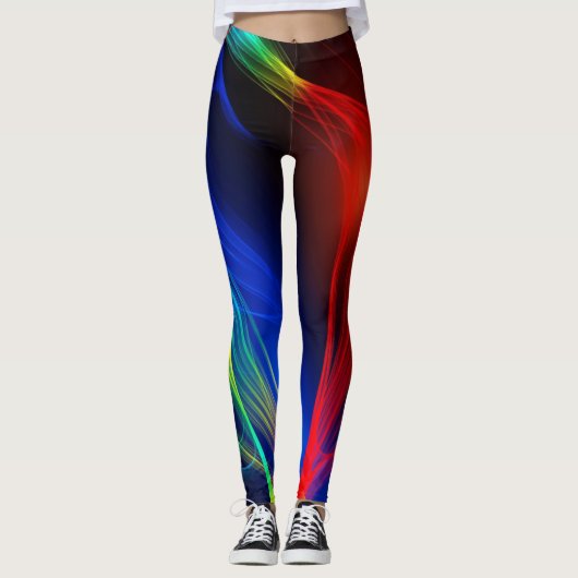 Fractal Art. 10 Leggings (Voorkant)