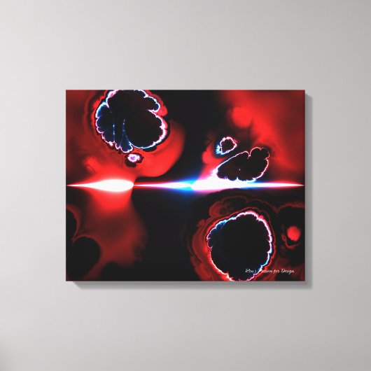 Fractal Art 1-7 verpakt Canvas Afdruk (Voorkant)