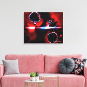 Fractal Art 1-7 verpakt Canvas Afdruk (Insitu (Woonkamer))