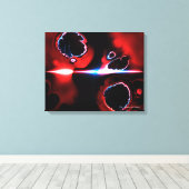 Fractal Art 1-7 verpakt Canvas Afdruk (Insitu (Houten vloer))