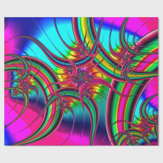 Fractal Art. 23 Verpakkingspapier Cadeaupapier (Vlak)