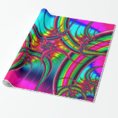 Fractal Art. 23 Verpakkingspapier Cadeaupapier (Uitgerold)