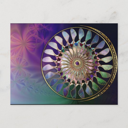Fractal_Art_24 Briefkaart (Voorkant)