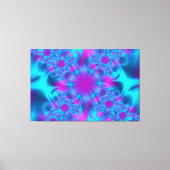 Fractal Art 24 Gewatteerd Canvas (Voorkant)