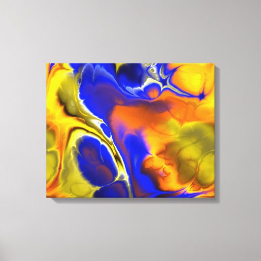 Fractal Art 2-1 verpakt canvas Afdruk (Voorkant)