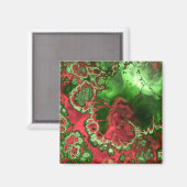 Fractal Art 2-4 magneet (Voorkant / Achterkant)