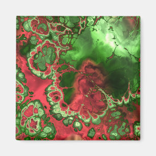Fractal Art 2-4 magneet