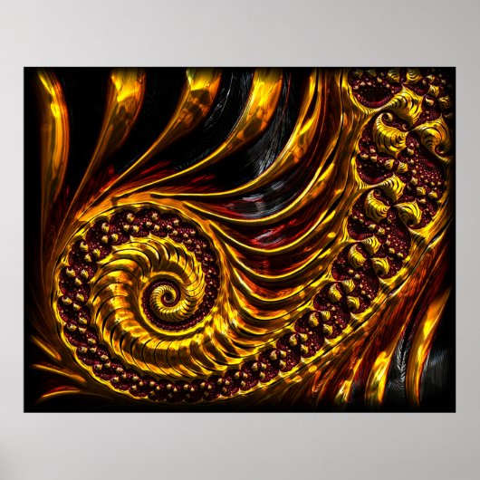 Fractal Art 33 Poster (Voorkant)