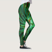Fractal Art 35-36 Opties voor Afbeelding Leggings (Rechts)