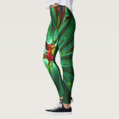 Fractal Art 35-36 Opties voor Afbeelding Leggings (Links)