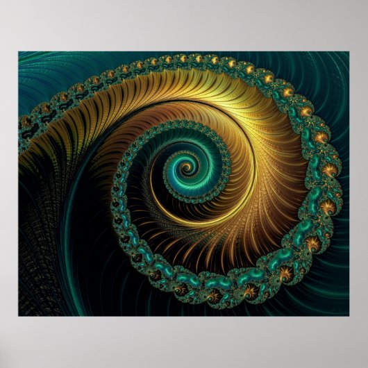 Fractal Art 37 Poster (Voorkant)
