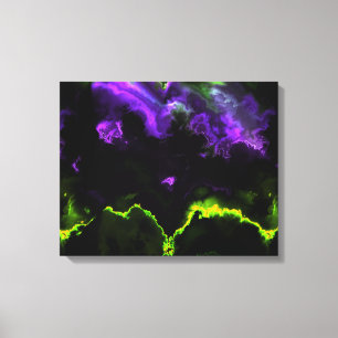 Fractal Art 3-10 verpakt Canvas Afdruk